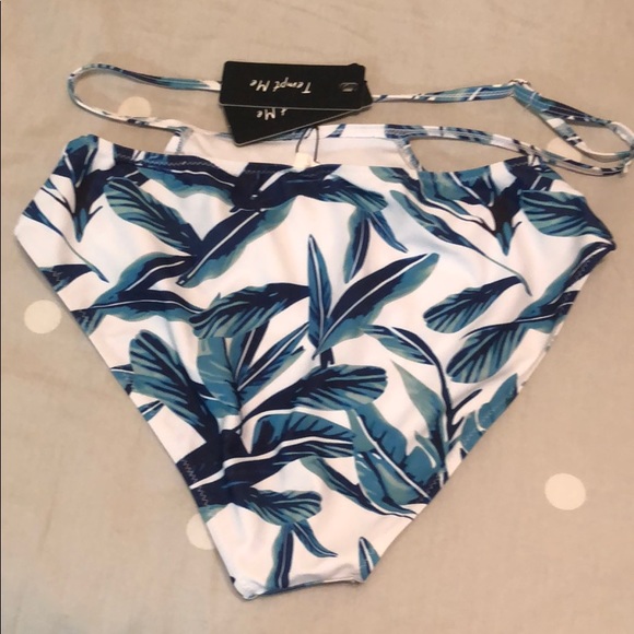 Tropical high waist bikini bottom - Picture 4 of 4